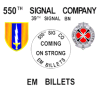 550th Sig Co, 39th Sig Bn and Can Tho Army Airfield